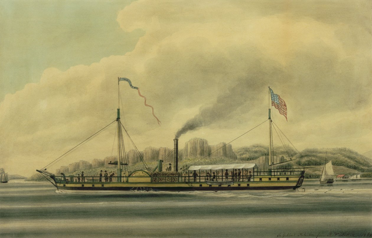 Hudson River Steamboat, 