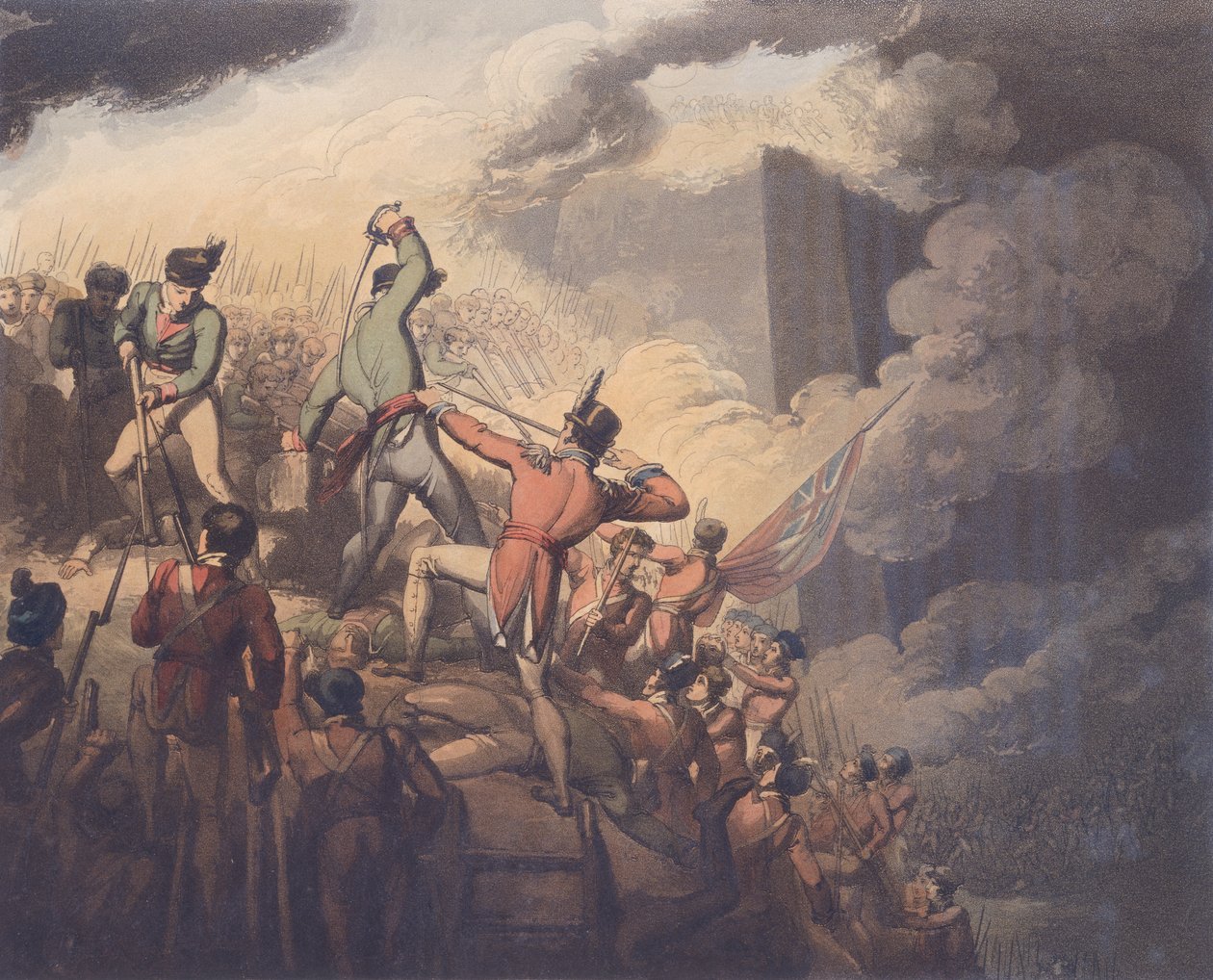 Badajoz, 6. april 1812, fra 