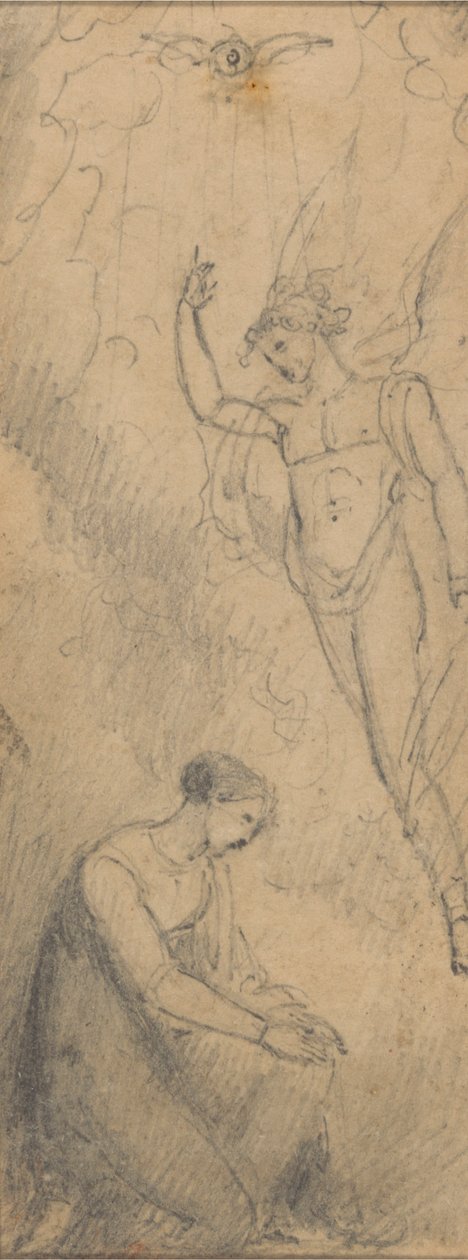 Bebudelsen (Luk 1:26) av Richard Westall