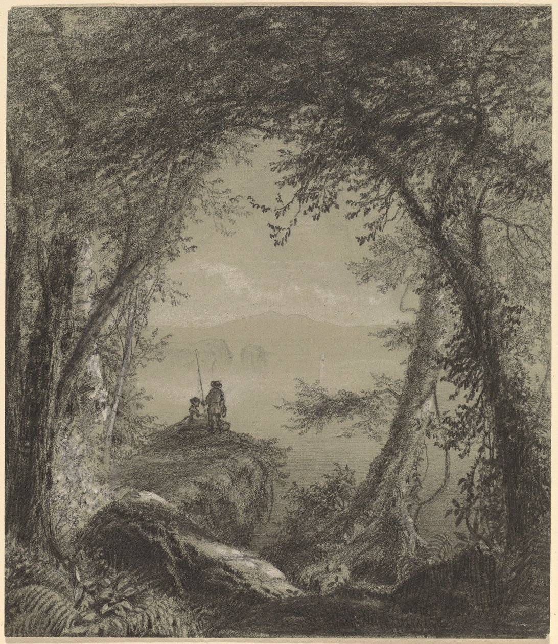 Lake George av Richard William Hubbard
