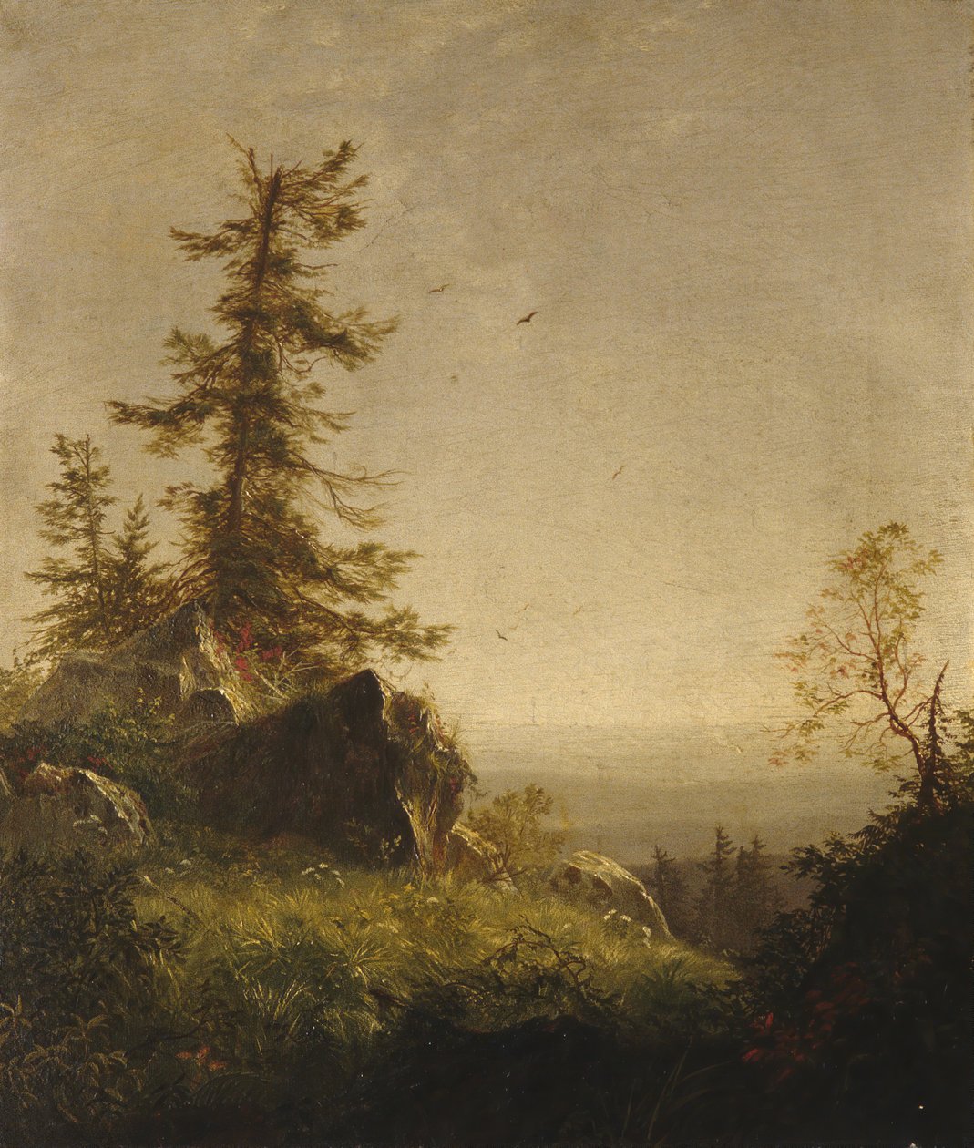 Morgen på fjellet, 1856. av Richard William Hubbard