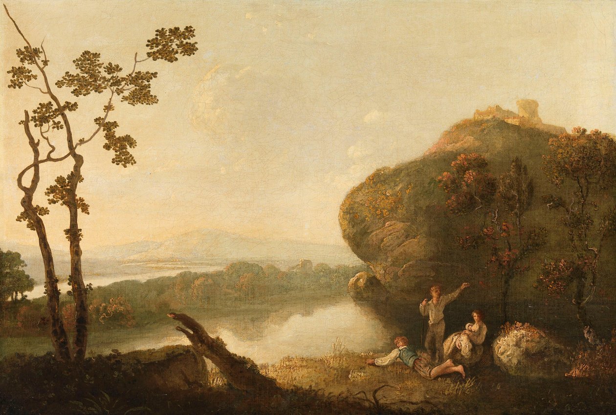 En utsikt nær Roma av Richard Wilson