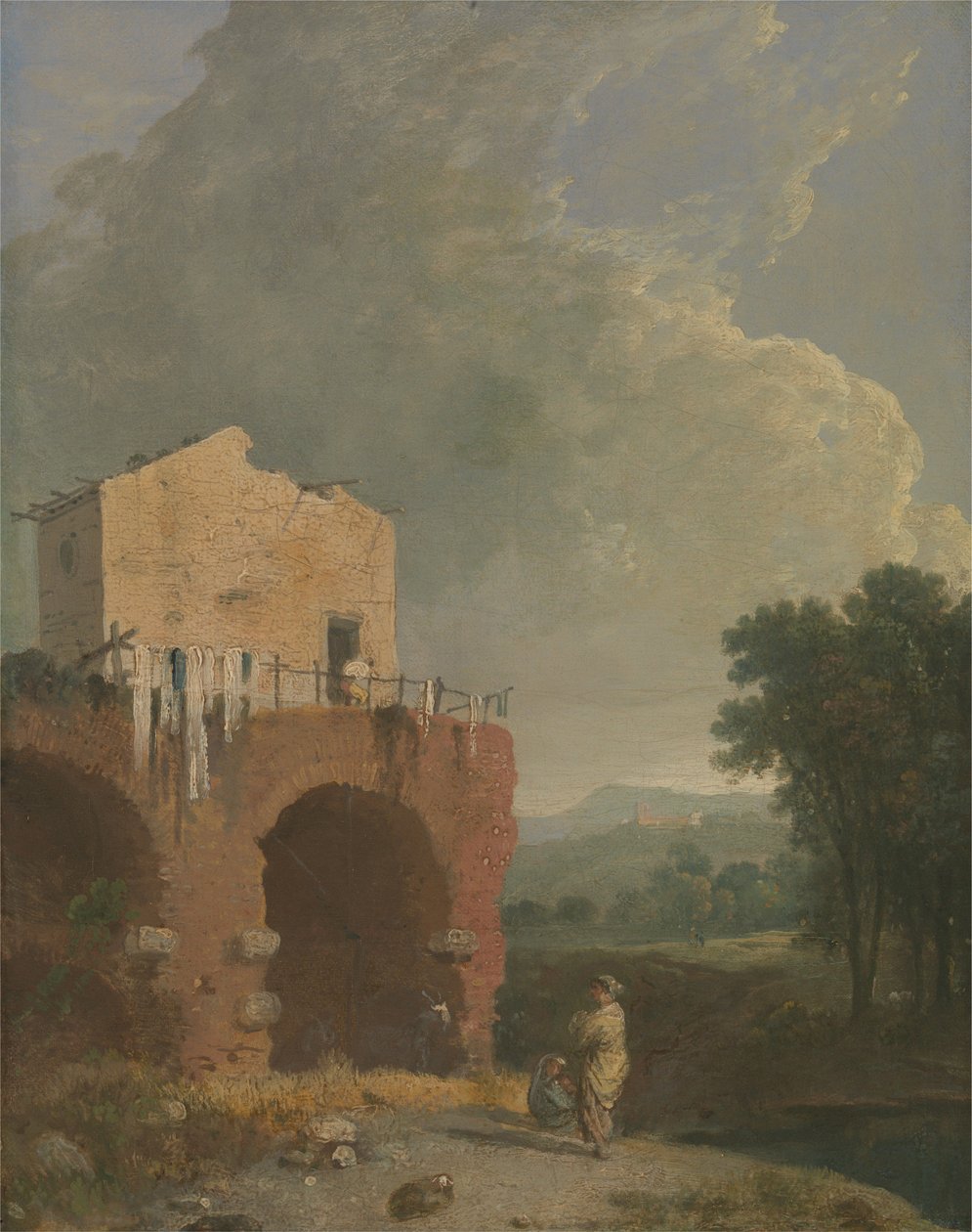 Hadrians villa av Richard Wilson