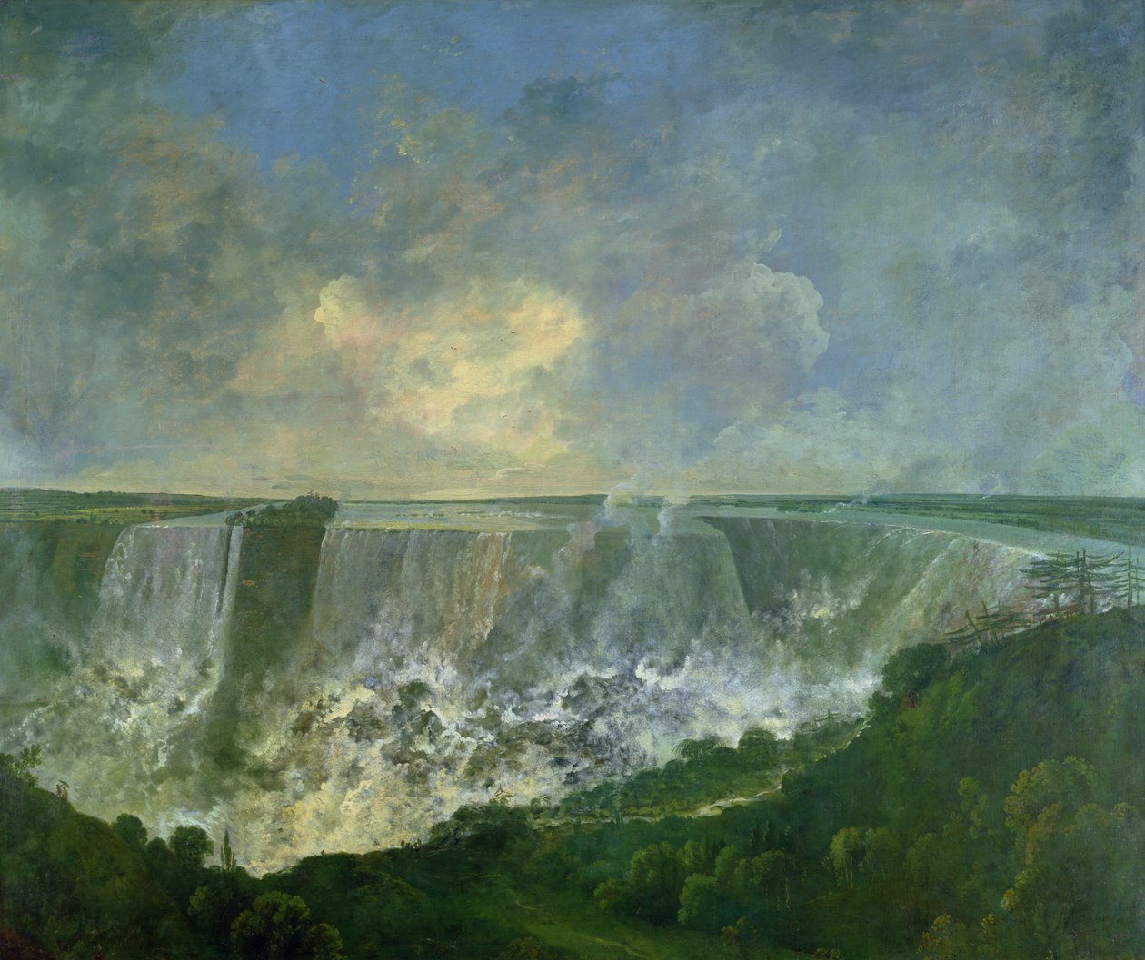 Fallene i Niagara av Richard Wilson