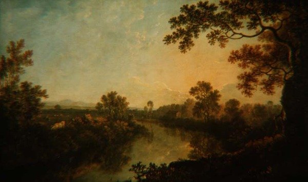 The River Dee, nær Eaton Hall, ca. 1759-60 av Richard Wilson