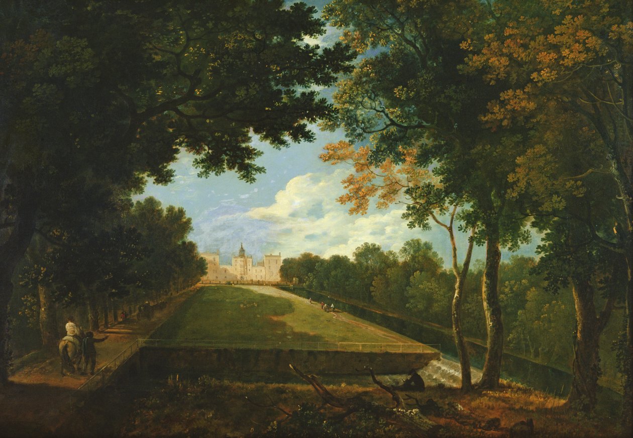 Wilton House, East View (olje på lerret) av Richard Wilson