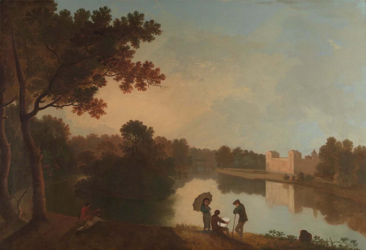 Wilton House fra sørøst av Richard Wilson