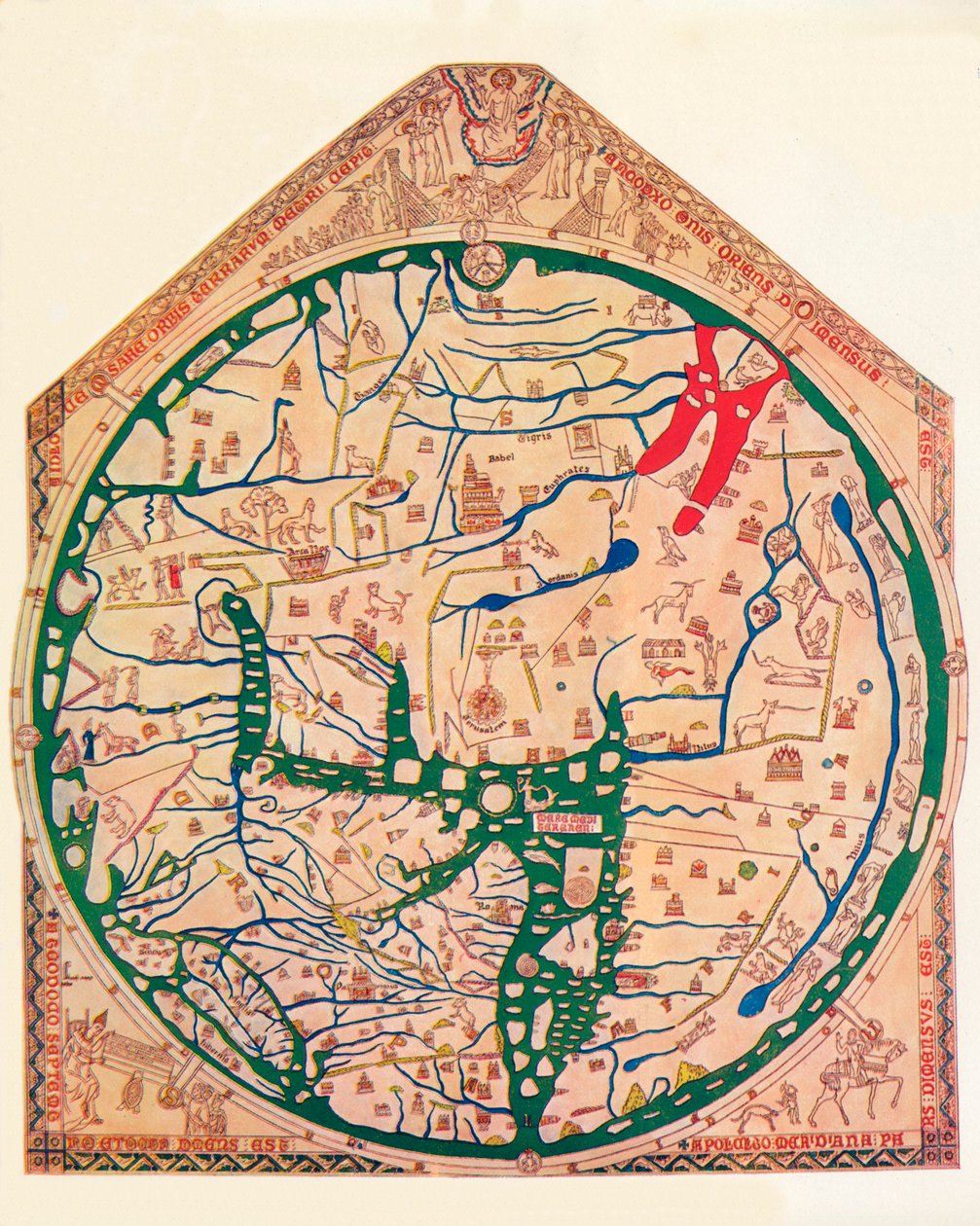 The Hereford Mappa Mundi