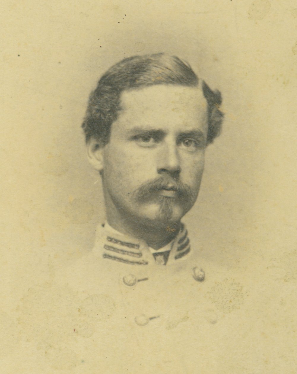 Byste portrett av en mann i uniform av Richmond Vannerson and Jones