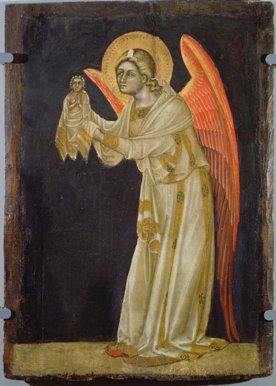 Angel Presenting a Soul, ca. 1348-54 av Ridolfo di Arpo Guariento
