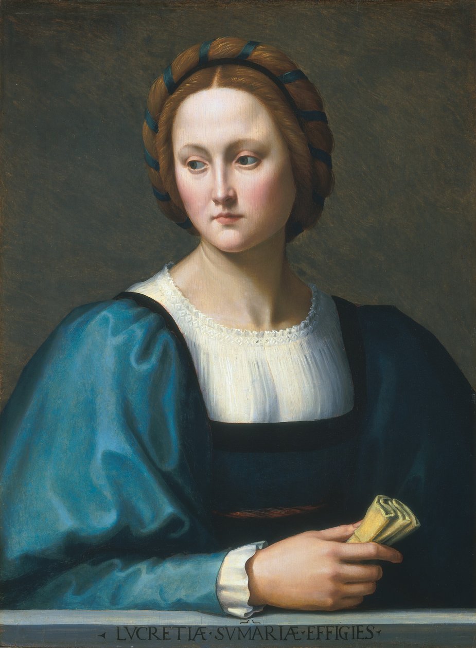 Lucrezia Sommaria av Ridolfo Ghirlandaio