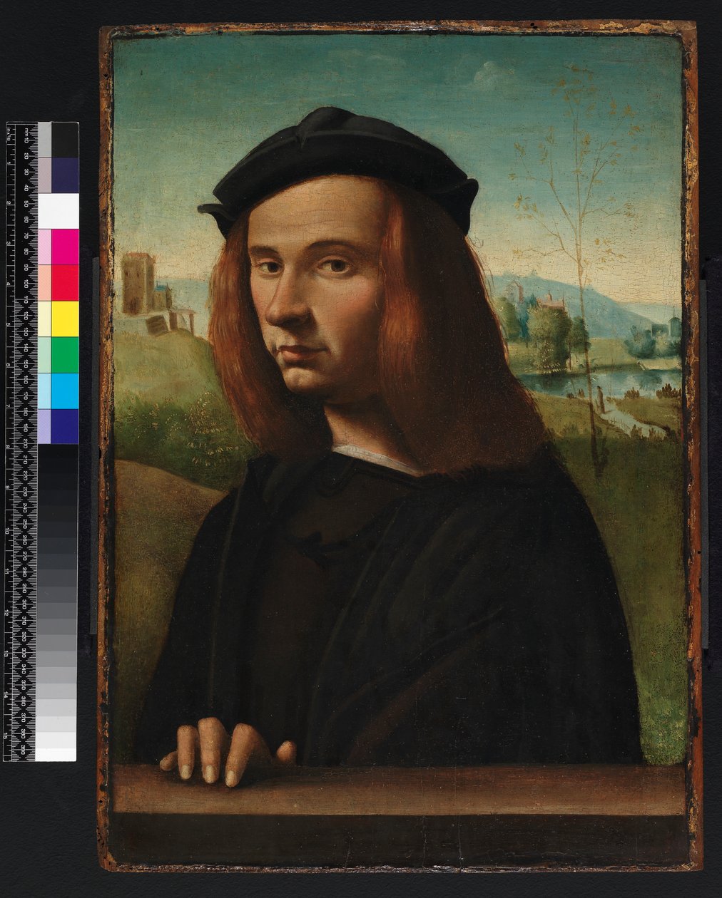 Portrett av en ung mann, 1500 av Ridolfo Ghirlandaio