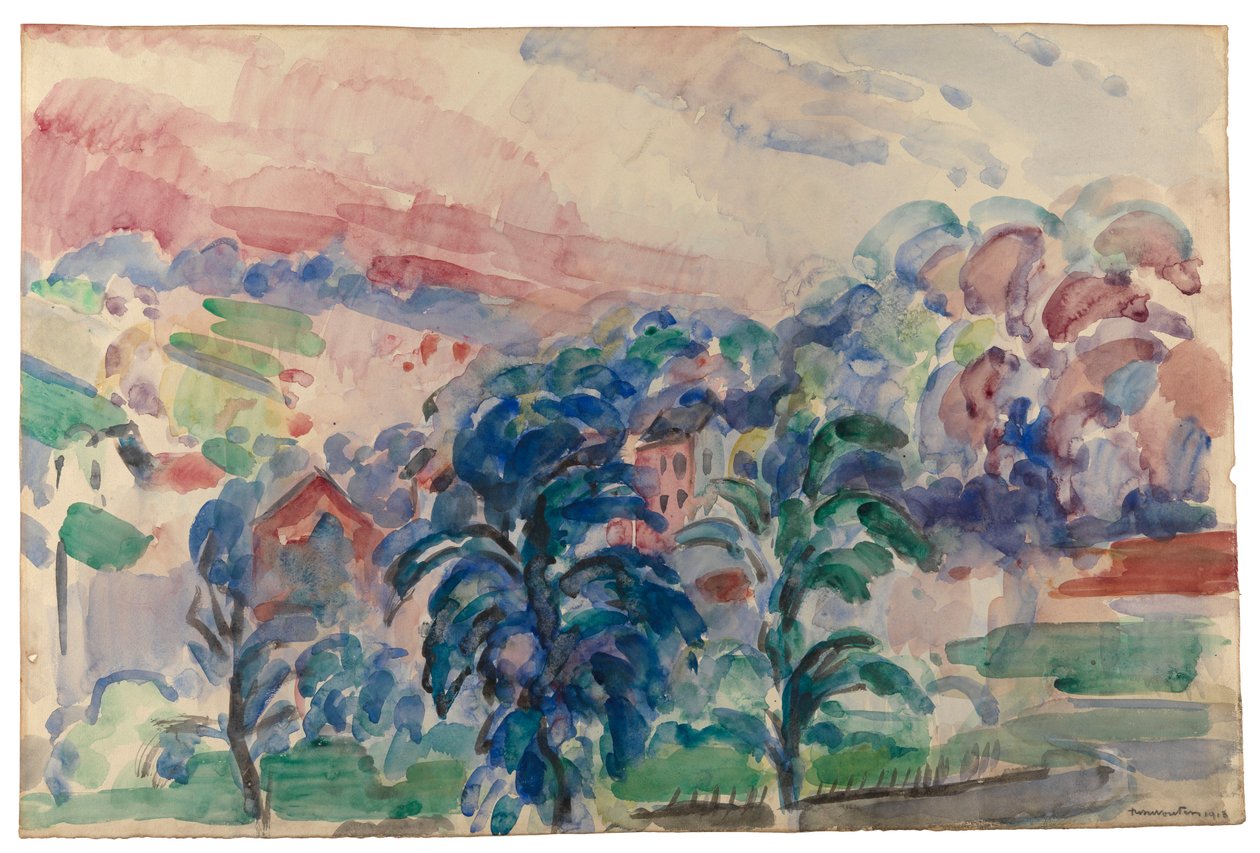 Morgen - Bosvoorde av Rik Wouters