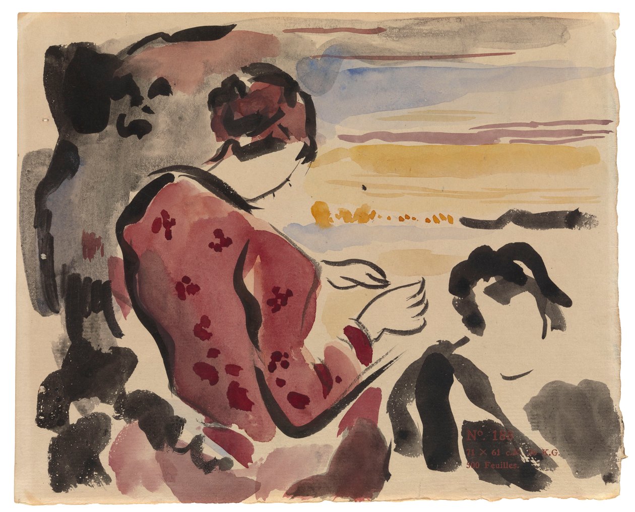 Sittende kvinne av Rik Wouters