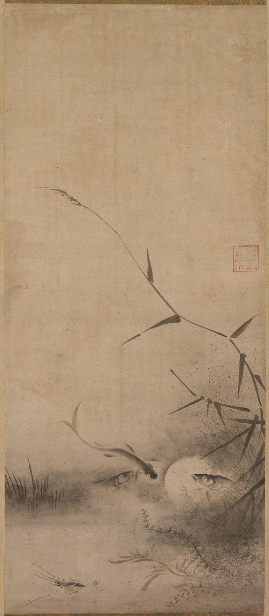 Fisk og tang, 1500-tallet. av Rinkyo