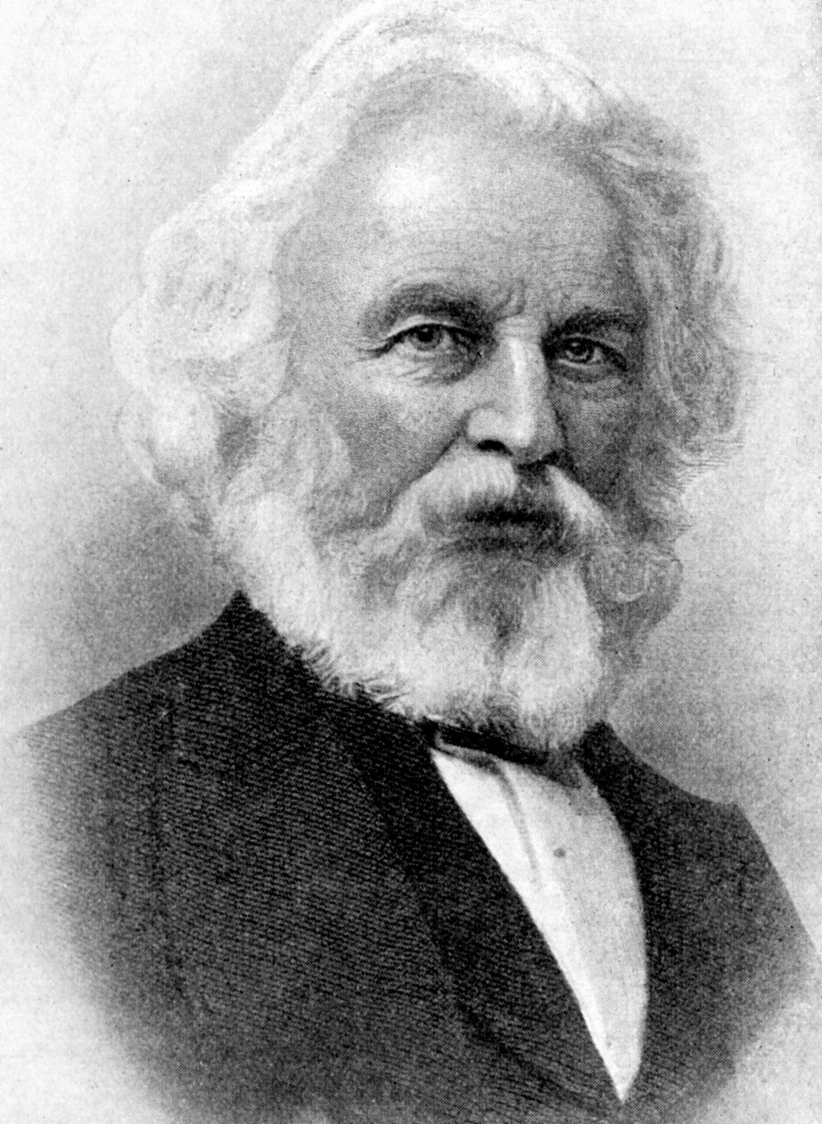 Henry W. Longfellow, New England Poet, 1923. av Rischgitz Collection