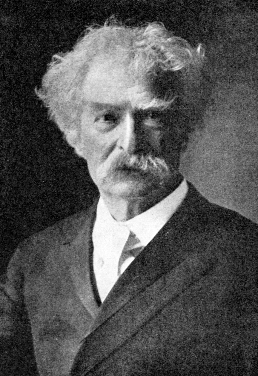 Mark Twain, Den største av alle amerikanske humorister, 1923. av Rischgitz Collection