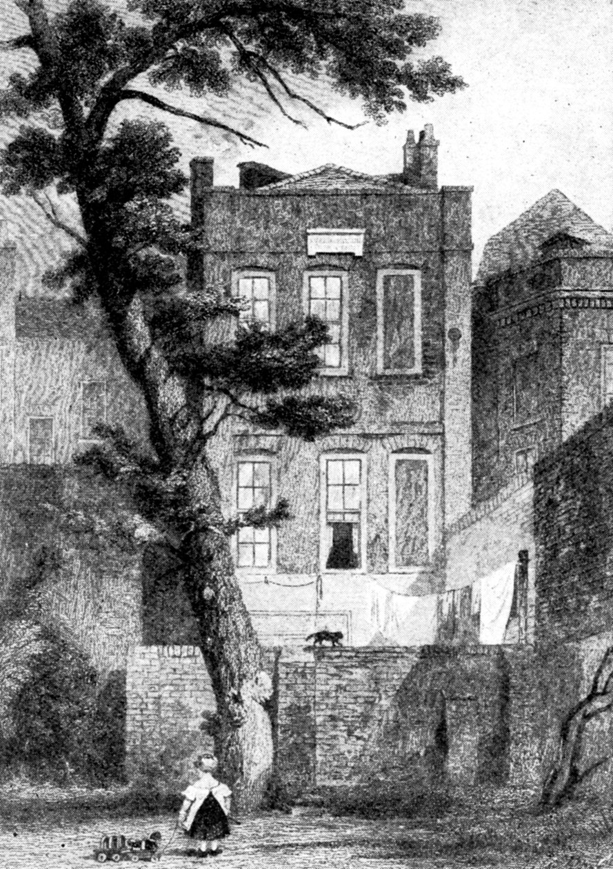 Miltons House i Petty France, Westminster, London, 1923. av Rischgitz Collection