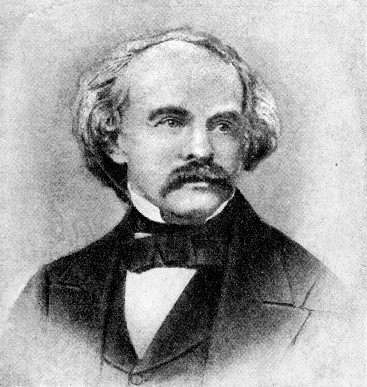 Nathaniel Hawthorne, forfatter av Tanglewood Tales, 1923. av Rischgitz Collection