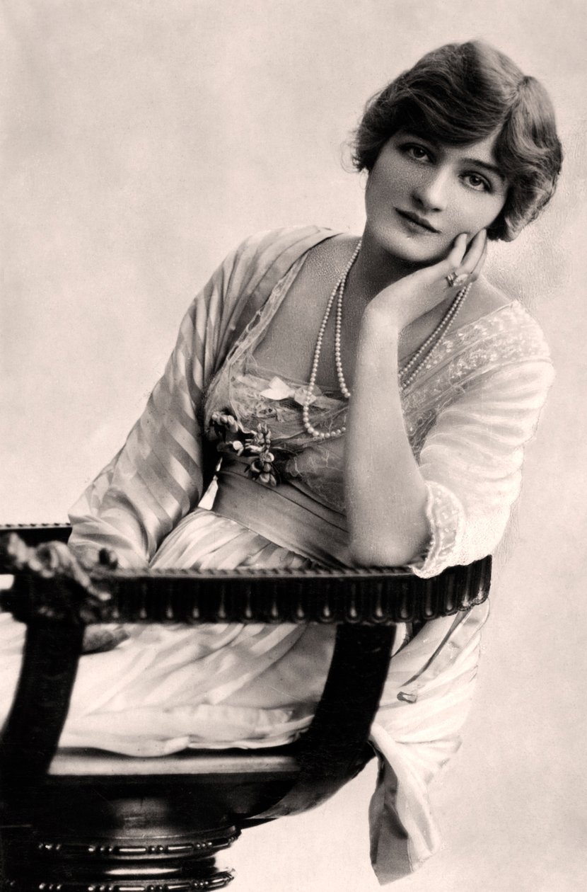 Lily Elsie 1886-1962, engelsk skuespillerinne, tidlig på 1900-tallet. av Rita Martin