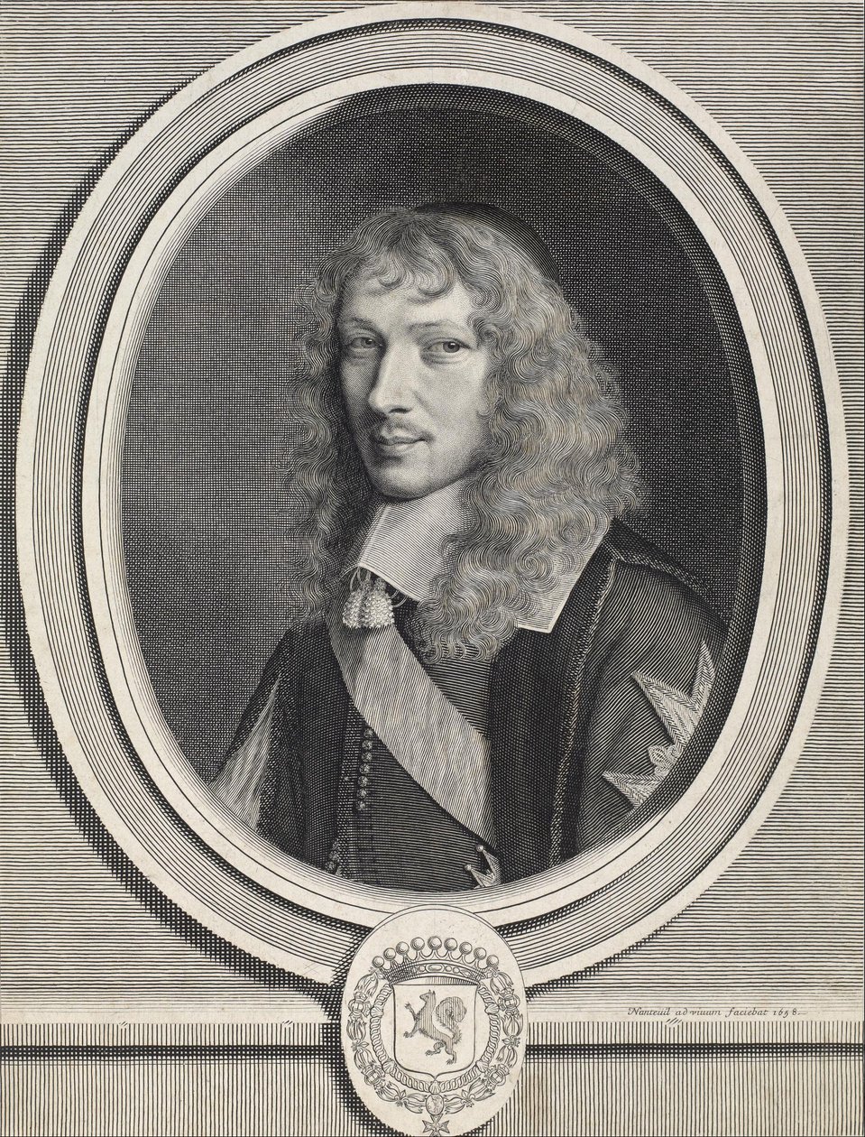 Kardinal Jules Mazarin av Robert Nanteuil
