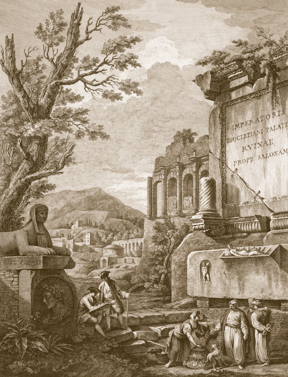 Plate I, fra 