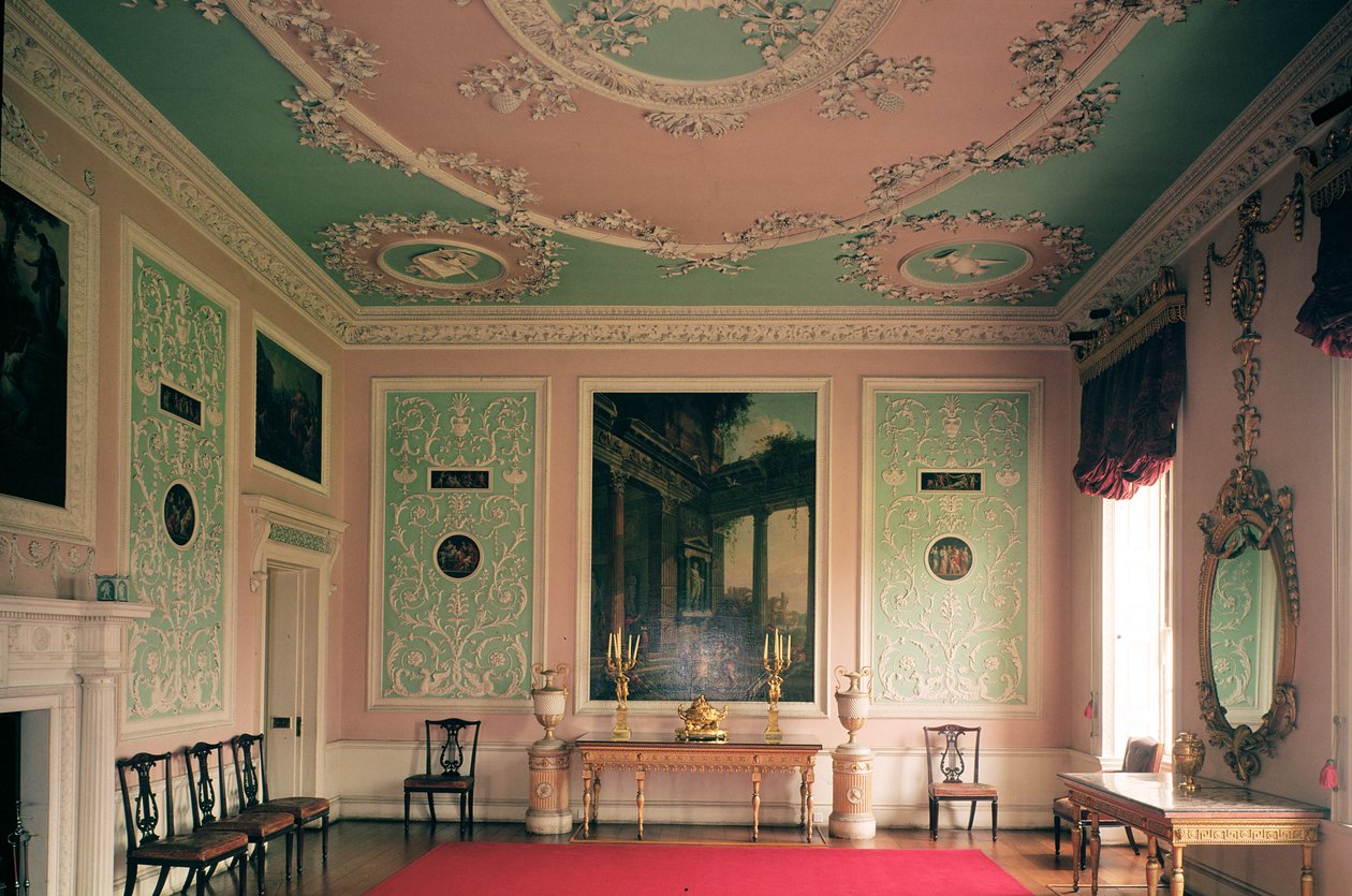Spisestuen, ca. 1766 av Robert Adam