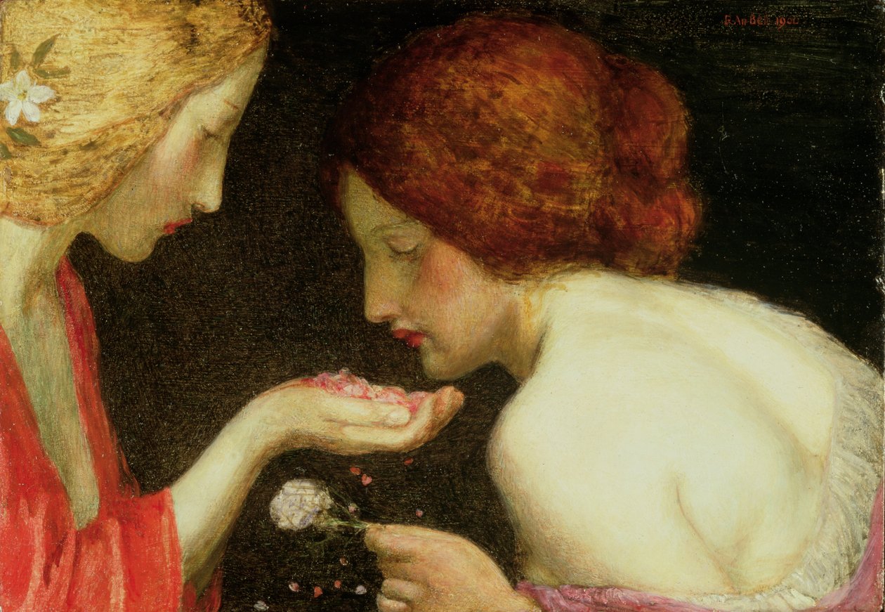 Roseblader, 1900 av Robert Anning Bell