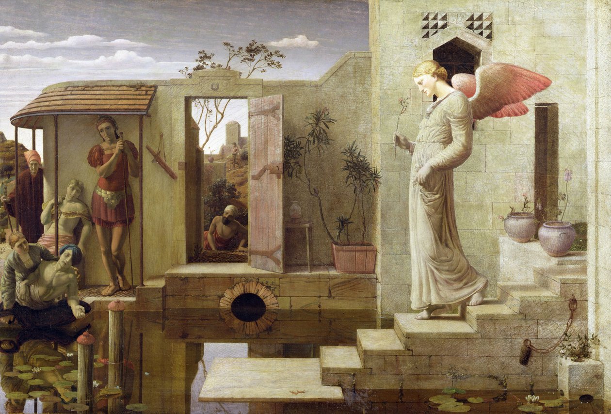 The Pool of Bethesda, 1877 av Robert Bateman