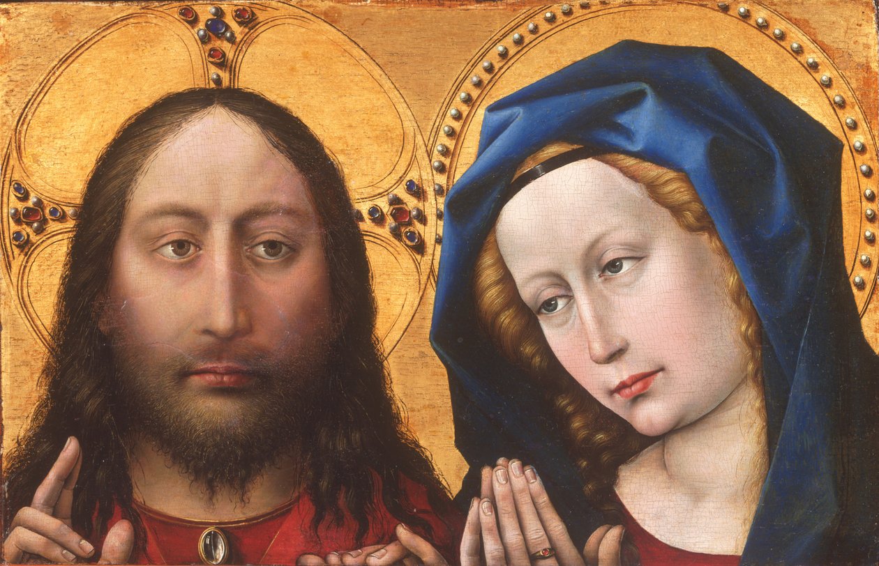 Kristus og jomfruen av Robert Campin