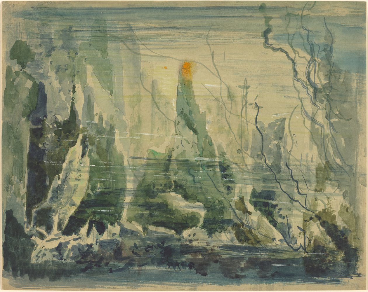 Undervannsscene av Robert Caney