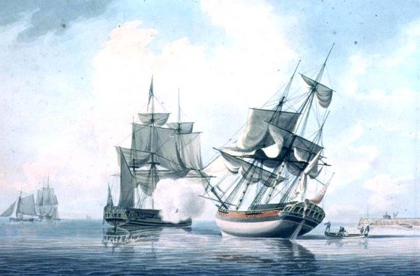 Sea Piece, med frakt av Robert Cleveley