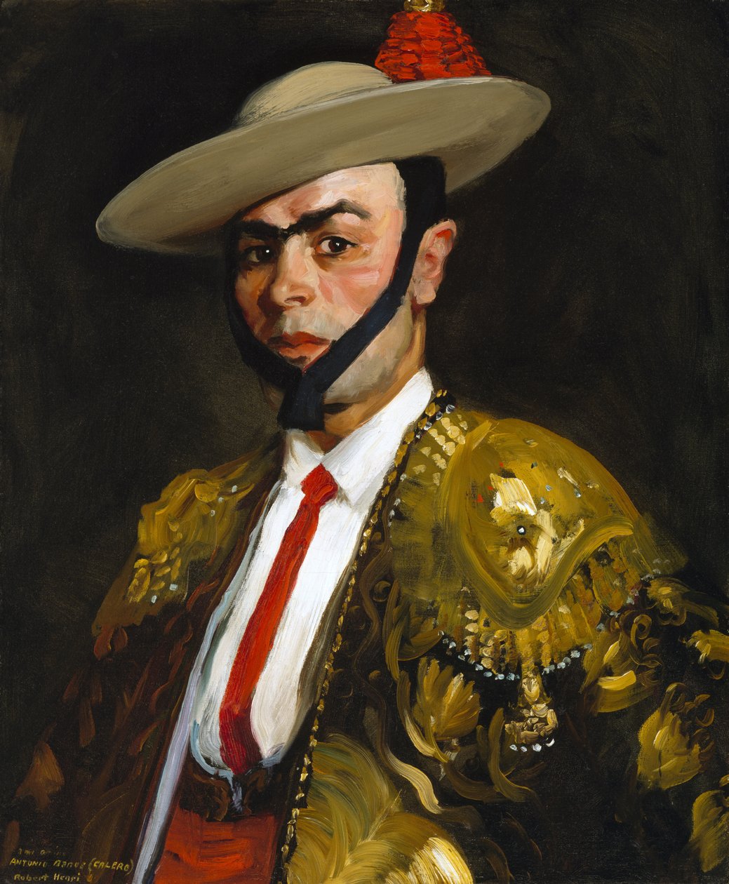 Antonio Banos, 1908 av Robert Cozad Henri
