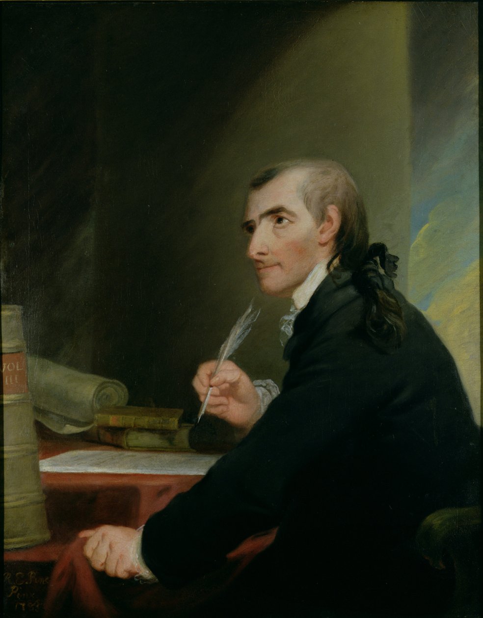 Francis Hopkinson (1738–91) av Robert Edge Pine