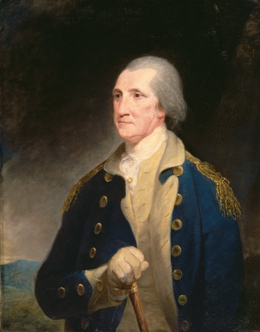 Portrett av George Washington av Robert Edge Pine