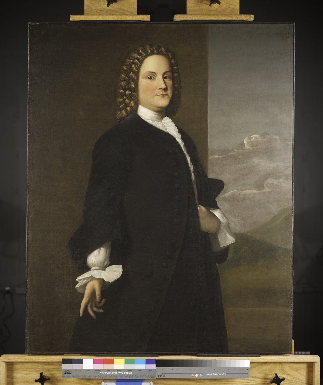 Benjamin Franklin, ca. 1746 av Robert Feke