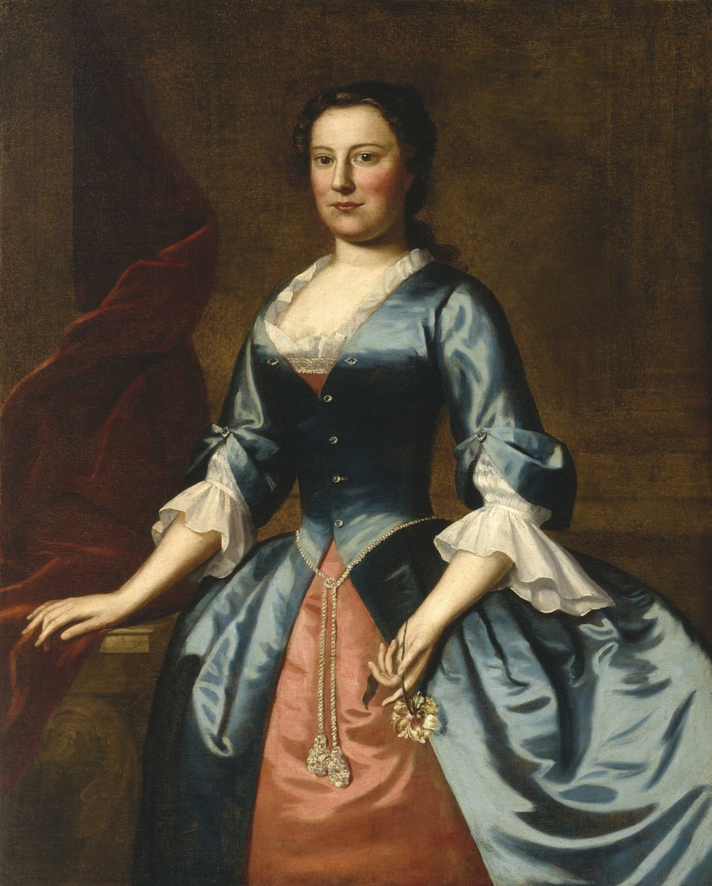 Portrett av fru Samuel McCall, Sr. av Robert Feke