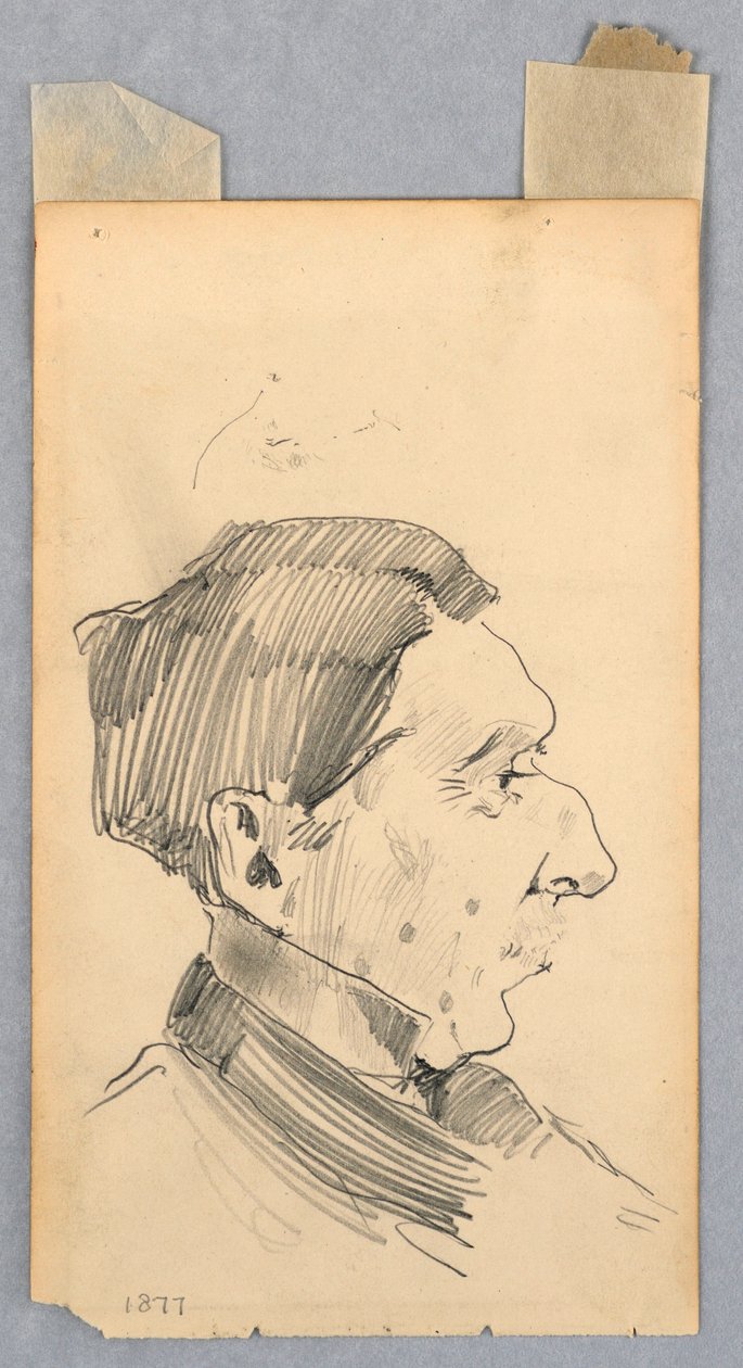 Portrett av en mann av Robert Frederick Blum