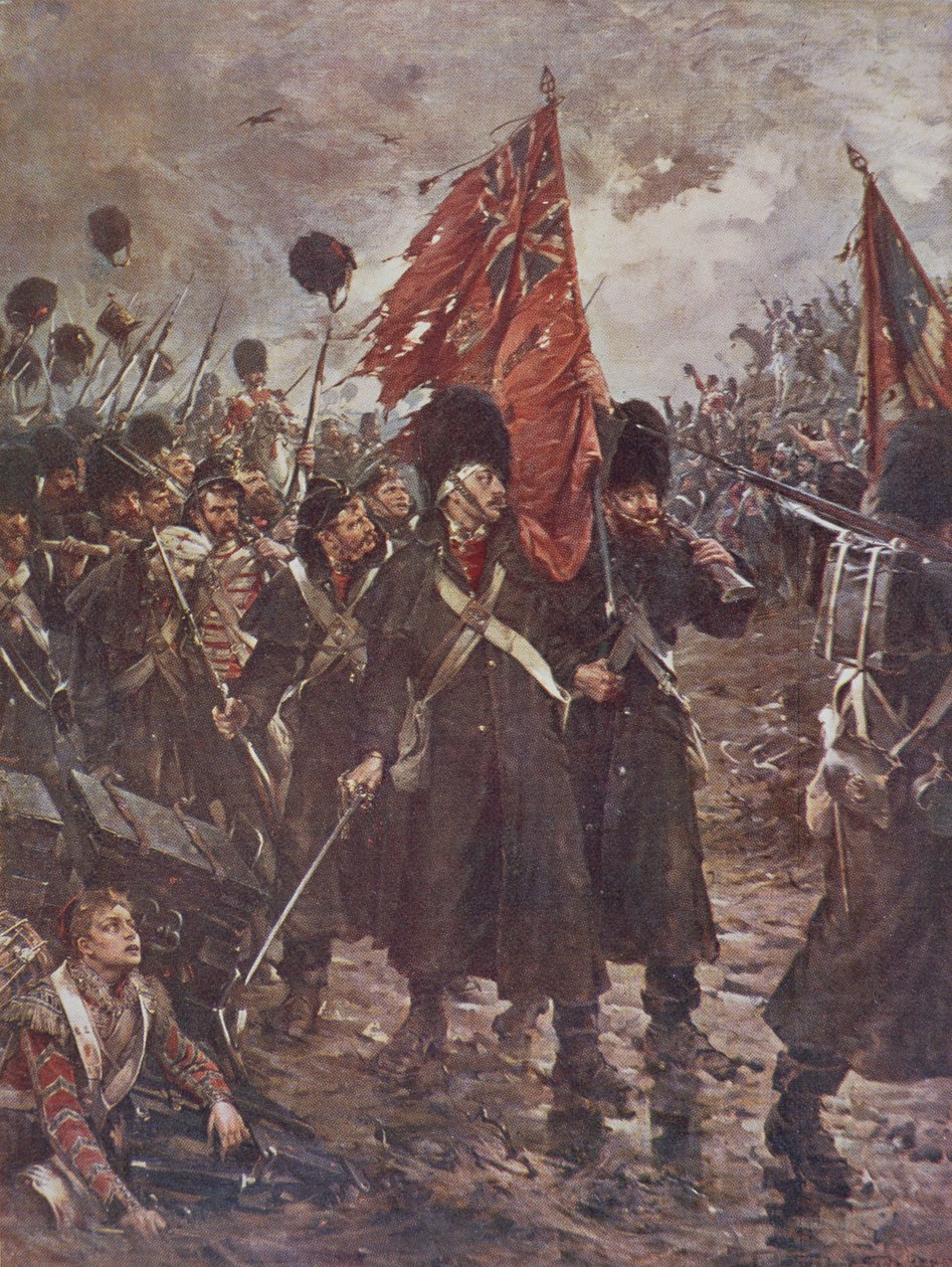The Guards at Inkerman, 5. november 1854, illustrasjon fra 