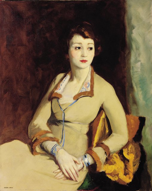 Portrett av Fay Bainter av Robert Cozad Henri