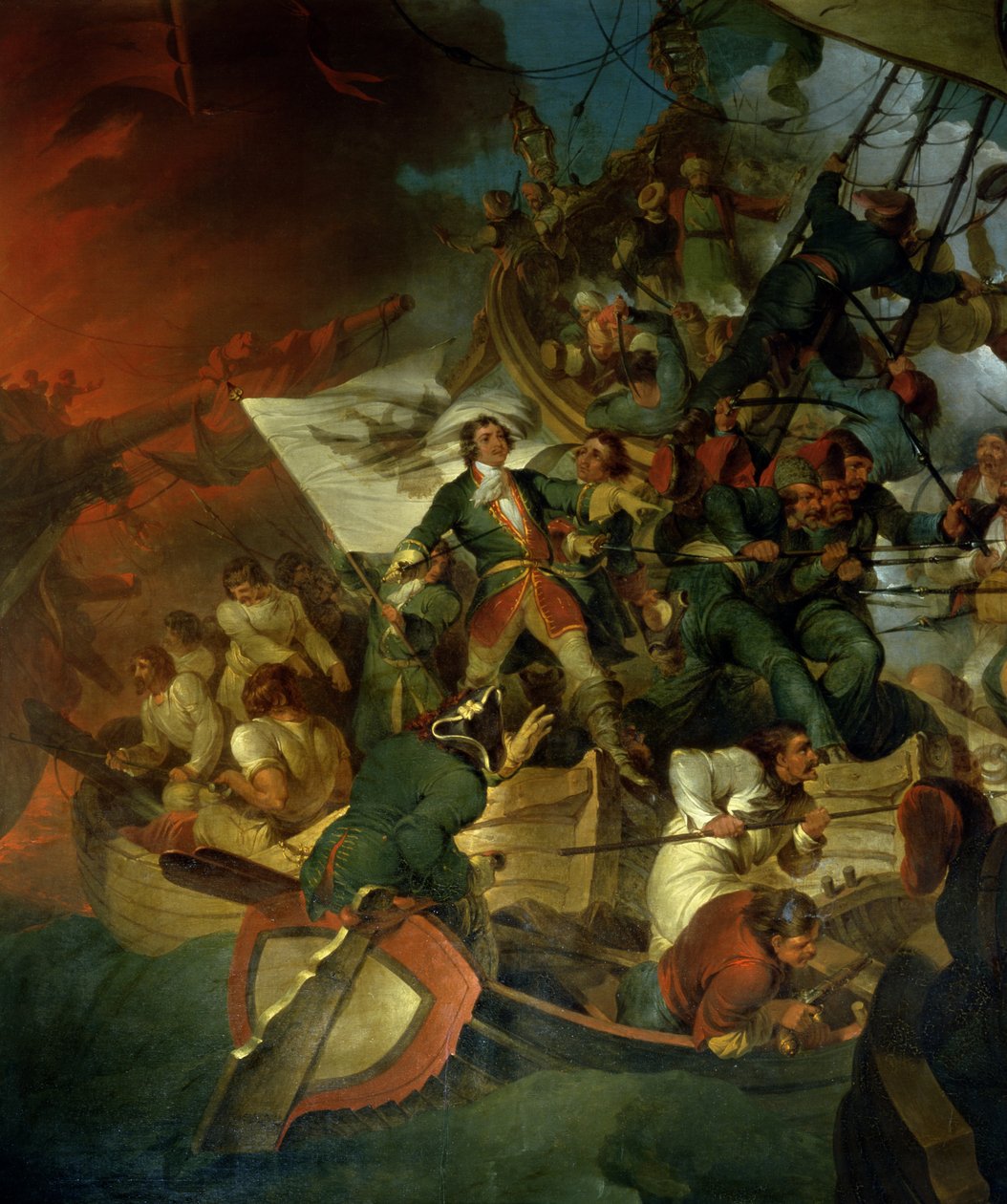 Erobringen av Azov, 18. mai 1696 av Robert Kerr Porter