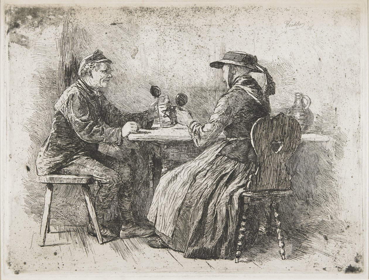 Spør!, 1886 av Robert Koehler