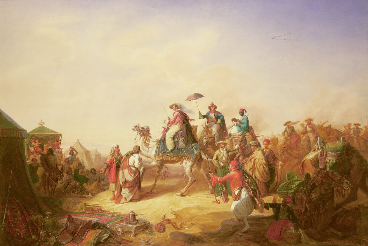 Hertug Ernest av Saxe Coburg Gothas tur til Egypt av Robert Kretzchmar