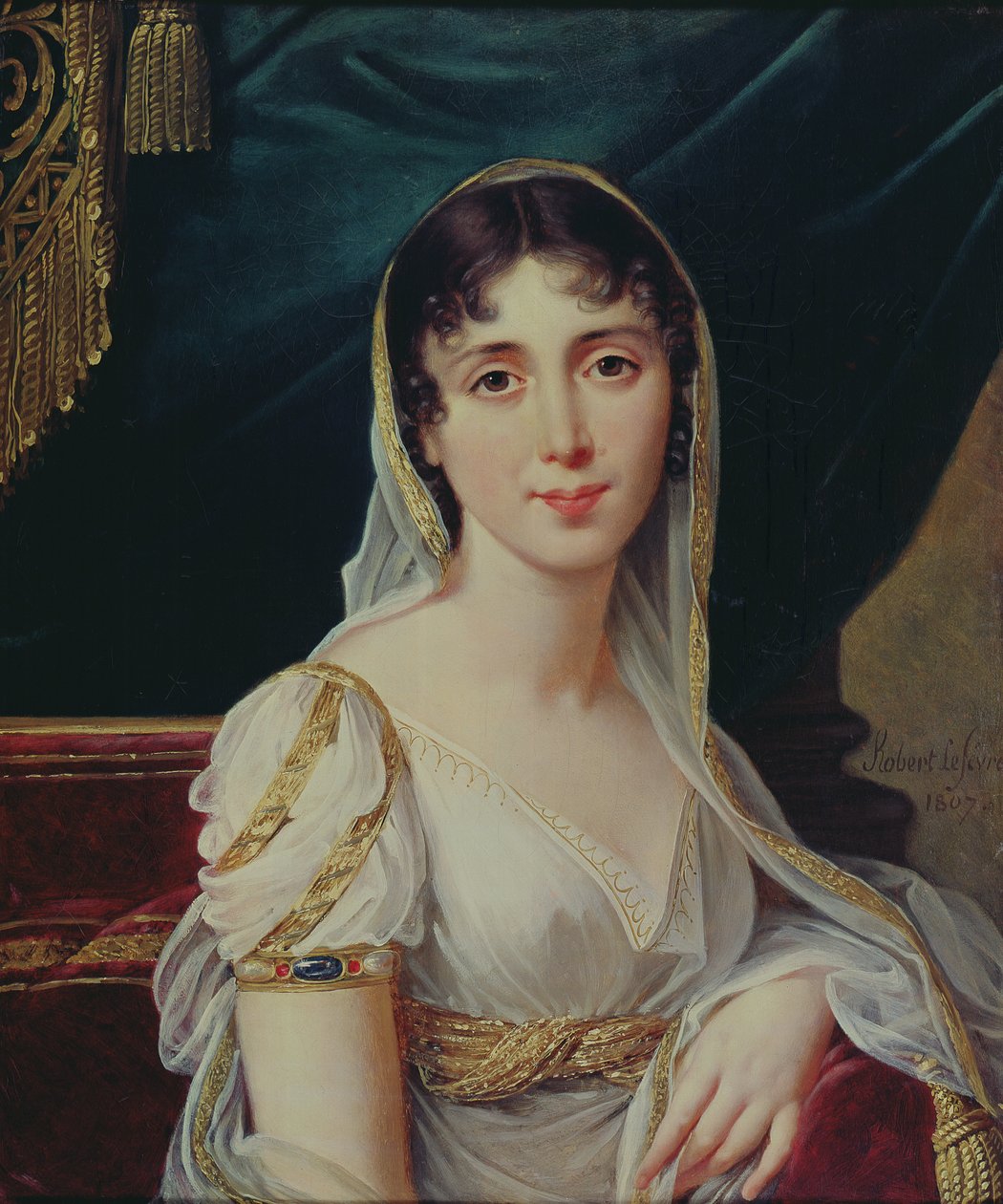 Desiree Clary (1781-1860) dronning av Sverige, 1807 av Robert Lefevre