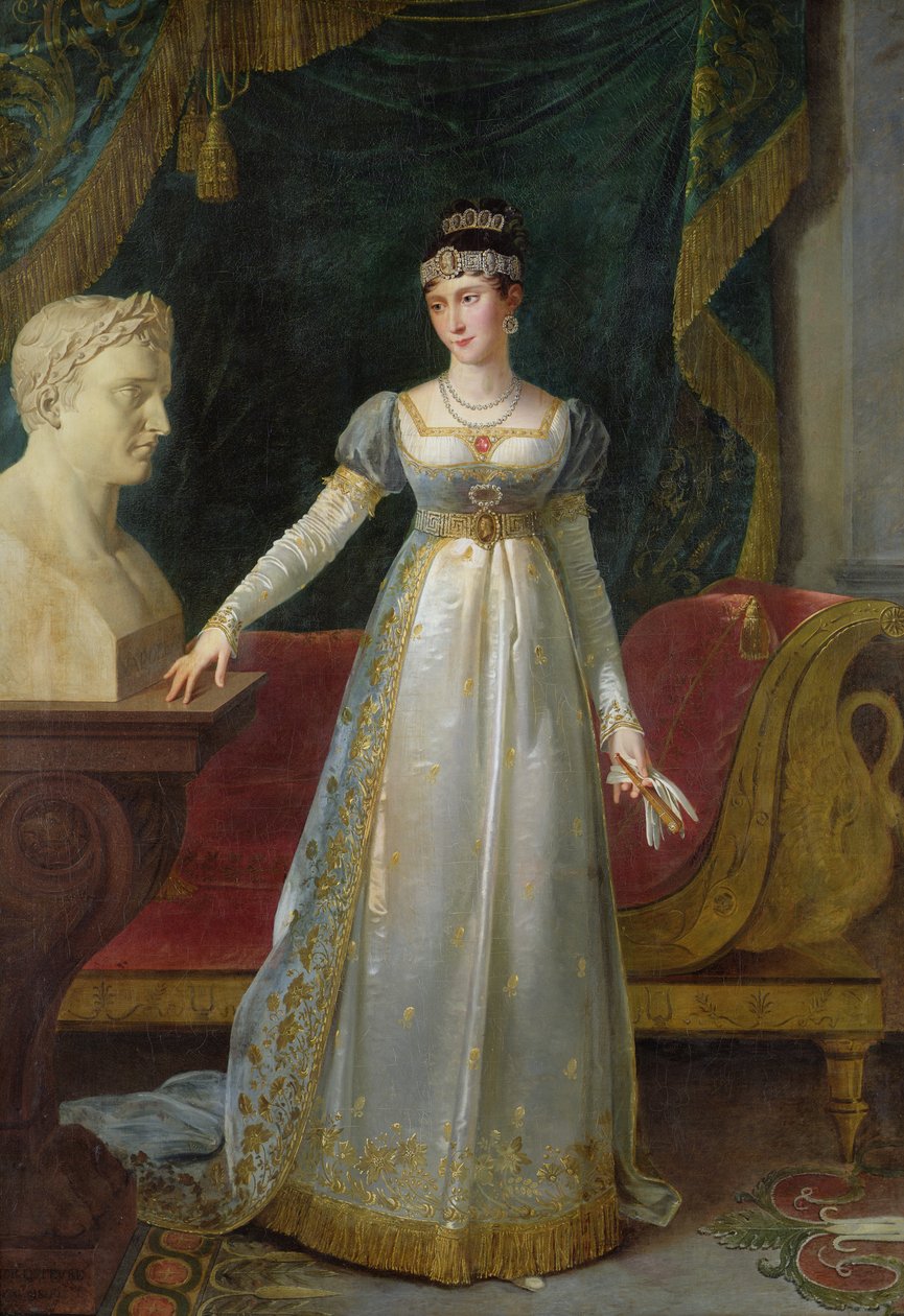 Marie Pauline Bonaparte (1780-1825) Prinsesse Borghese, 1808 av Robert Lefevre