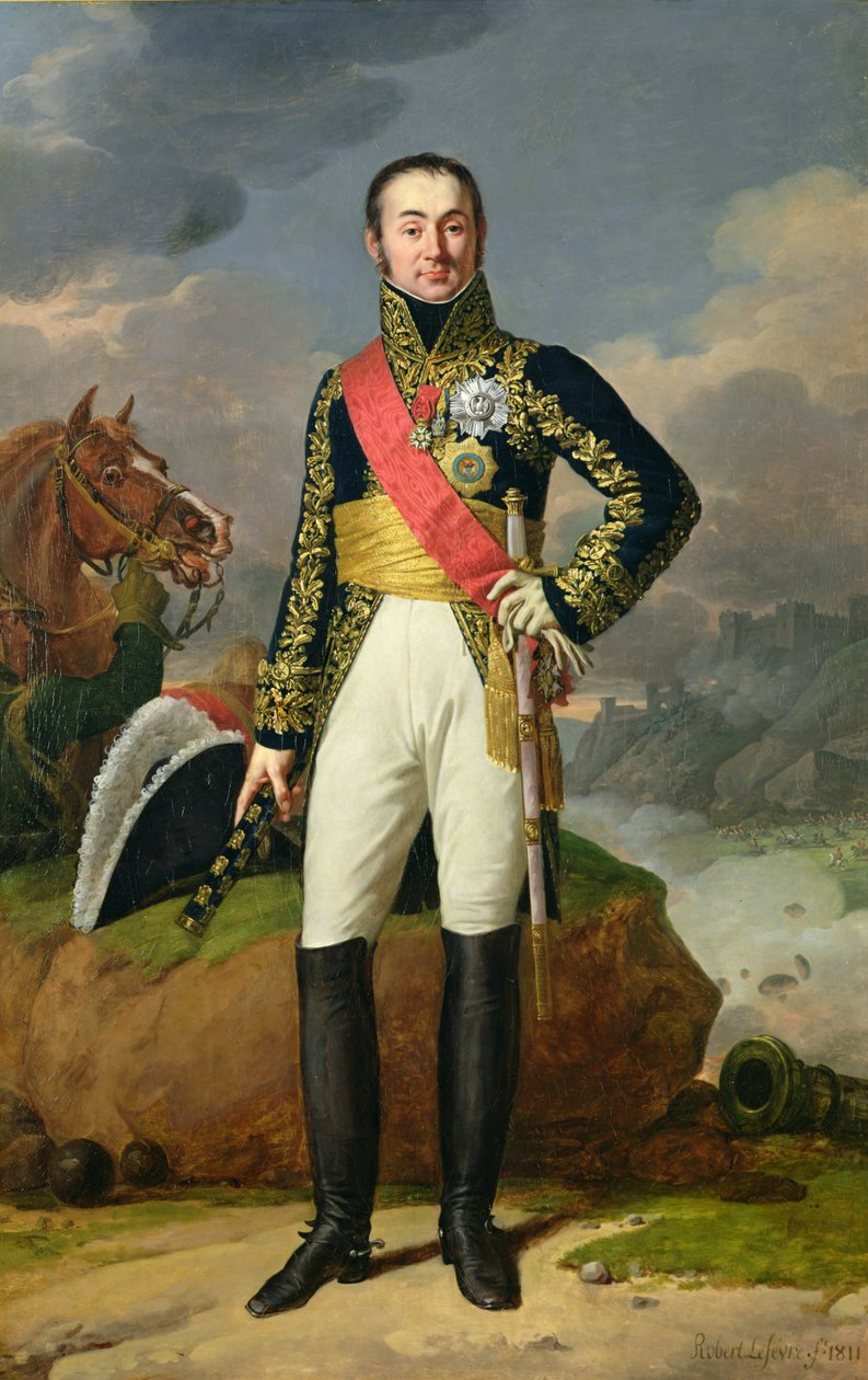 Nicolas-Charles Oudinot (1767-1847) hertug av Reggio og marskalk av Frankrike, 1811 av Robert Lefevre