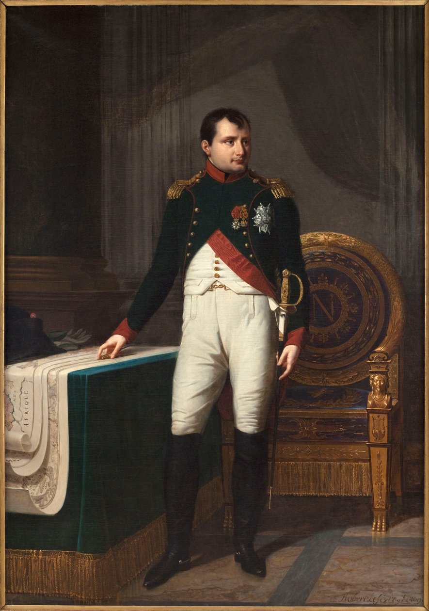 Portrett av Napoleon I av Robert Lefevre