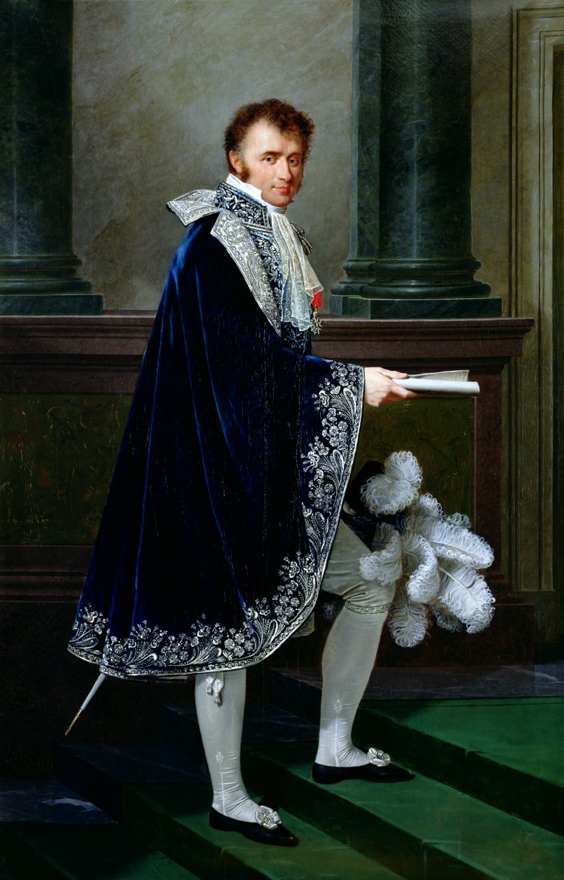 Portrett av Francois-Nicolas Mollien (1758-1850) 1806 av Robert Lefevre