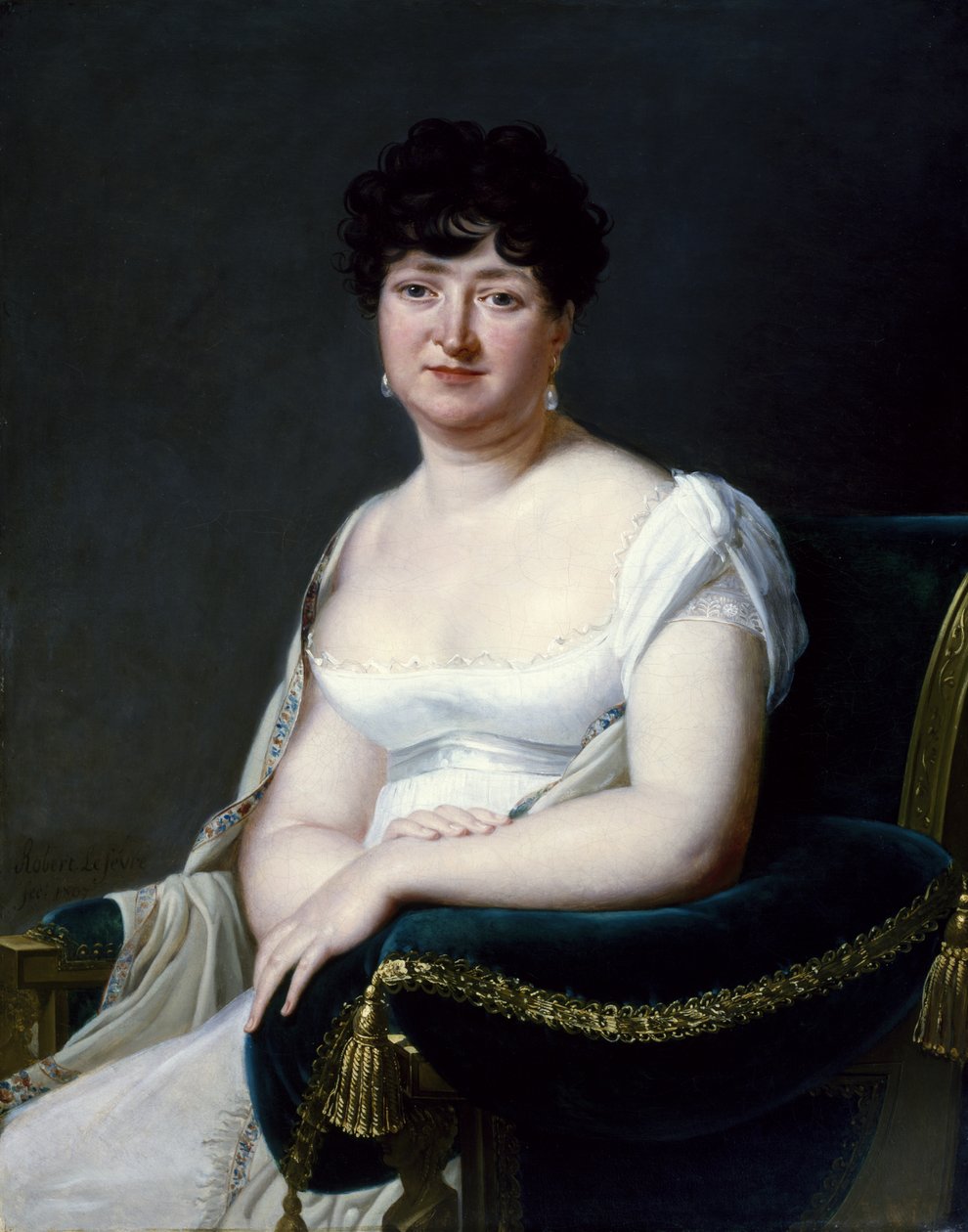 Portrett av en kvinne, 1807 av Robert Lefevre