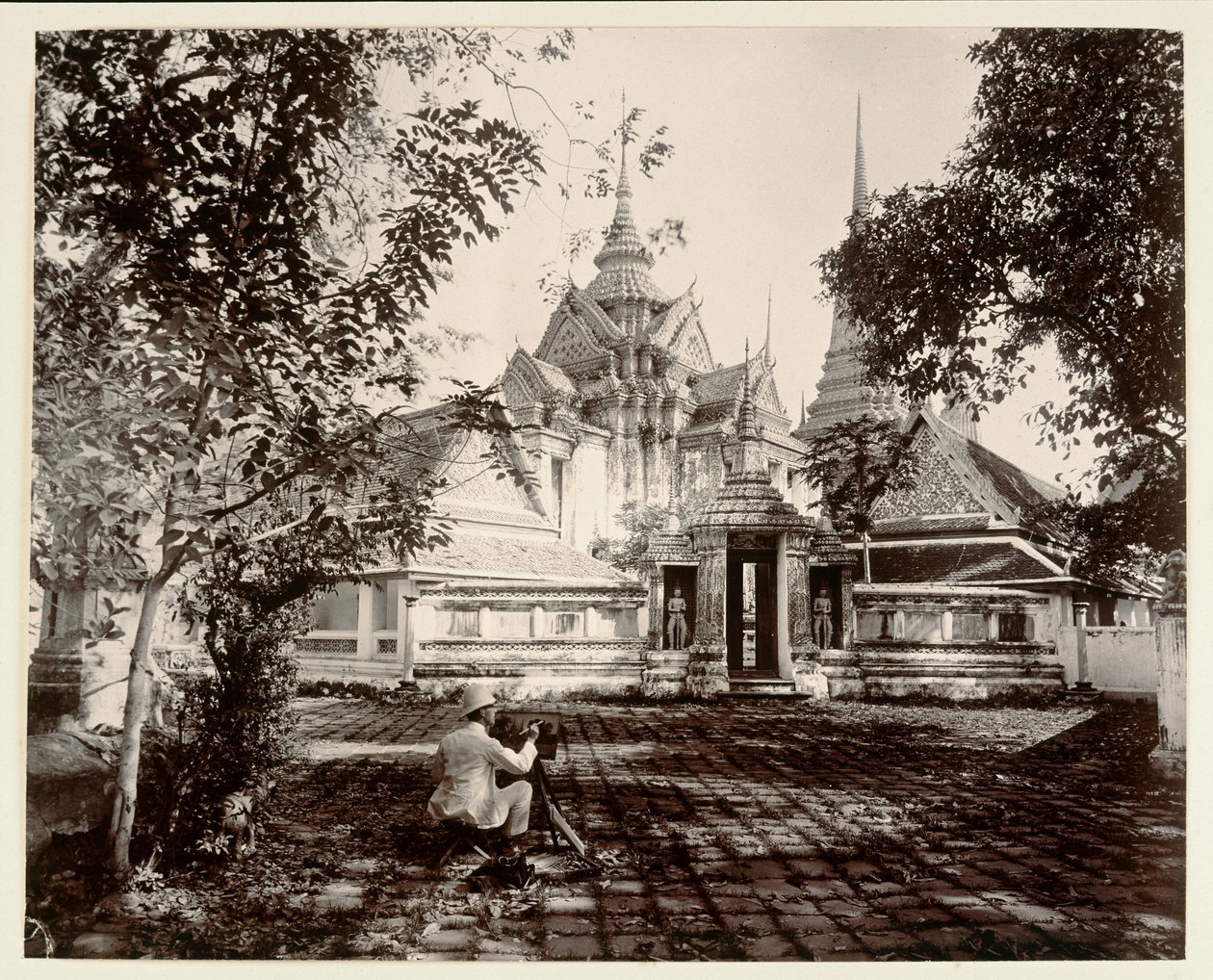 Wat Pho, 1890 av Robert Lenz